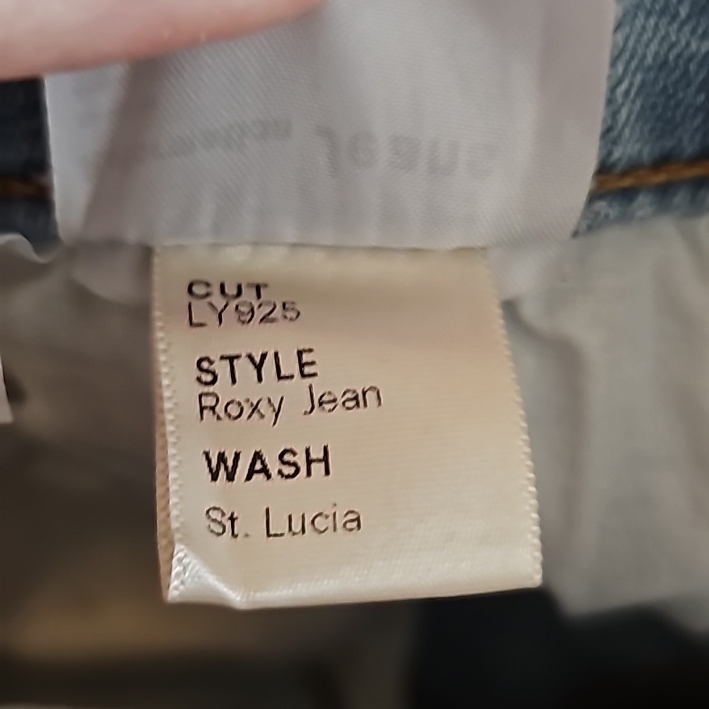 Reformarion Roxy Straight Leg Jeans St Lucia wash sz 25 WJ88 - Picture 10 of 12